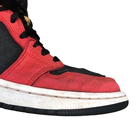 RARE 2020 Nike Air Jordan 1 High Zoom Air CMFT Black Chile Red Size 8 - Picture 11 of 16